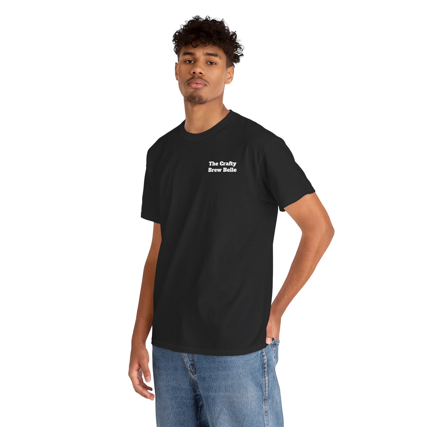 The Crafty Brew Belle Unisex T-shirt – Midnight Edition