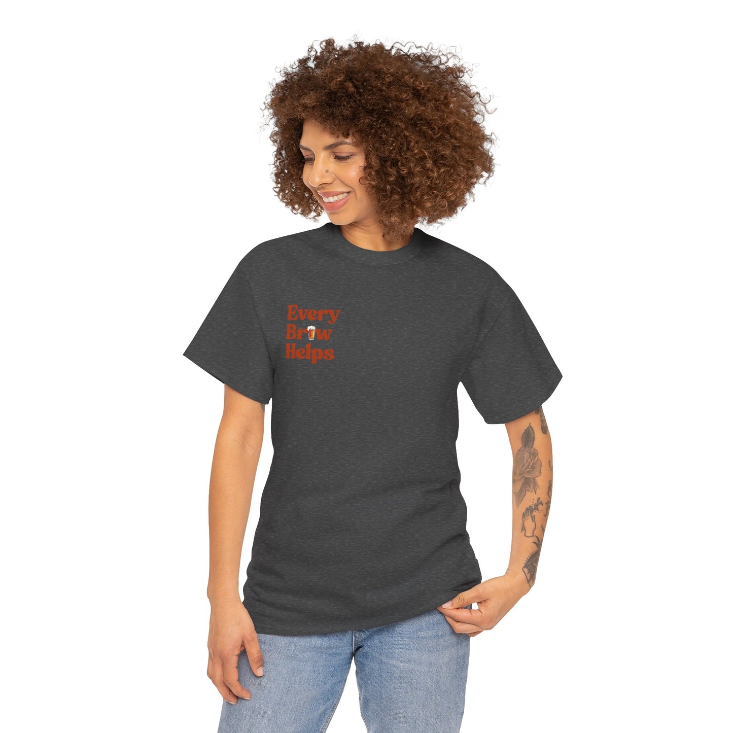 Every Brew Helps Unisex T-shirt - The Indie Beer Manifesto