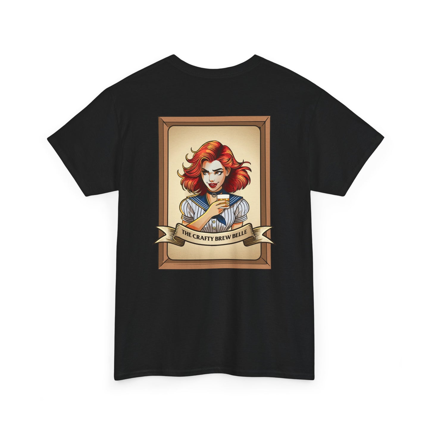 The Crafty Brew Belle Unisex T-shirt – Midnight Edition