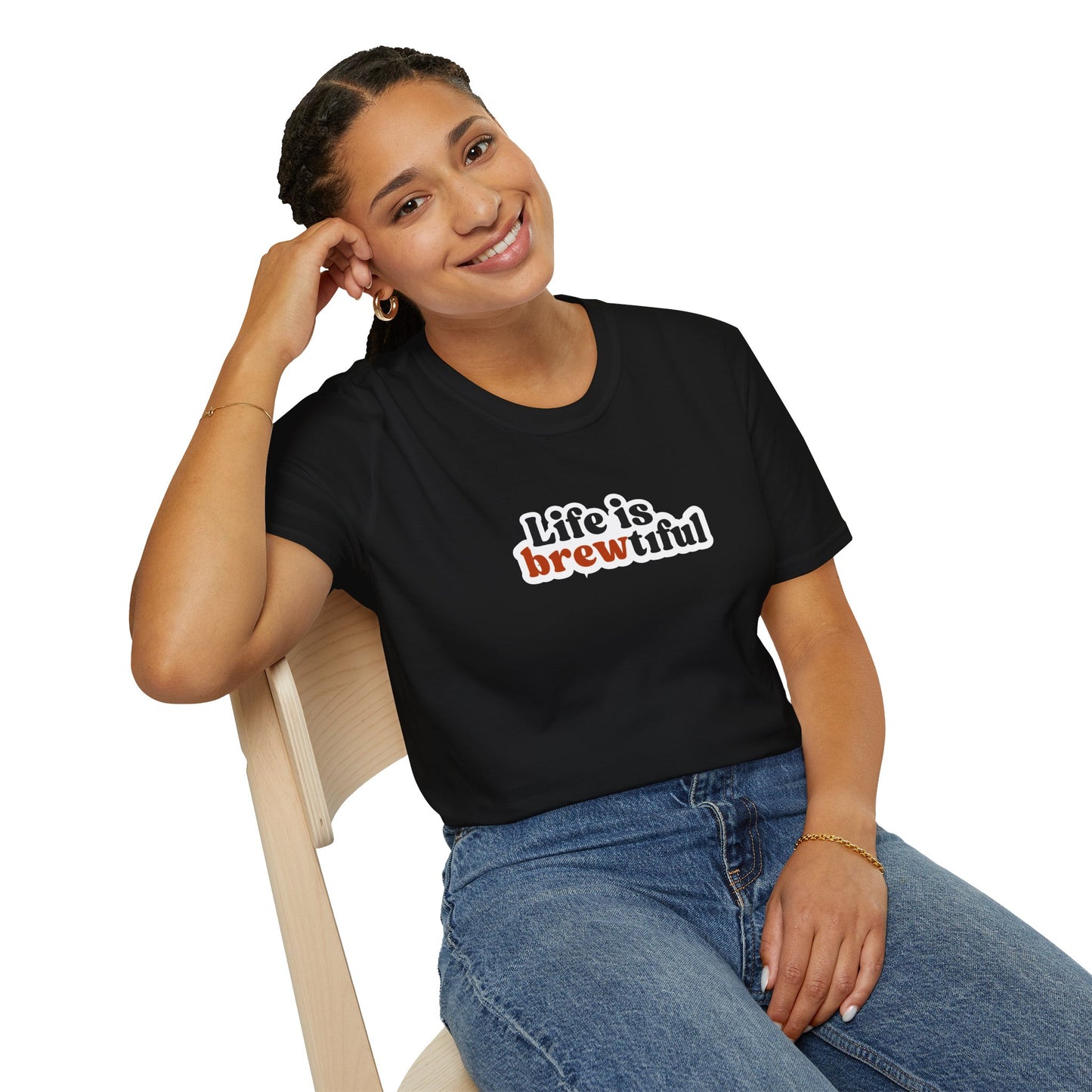 Life is Brewtiful Unisex T-Shirt - Craft Beer, Good Vibes Only