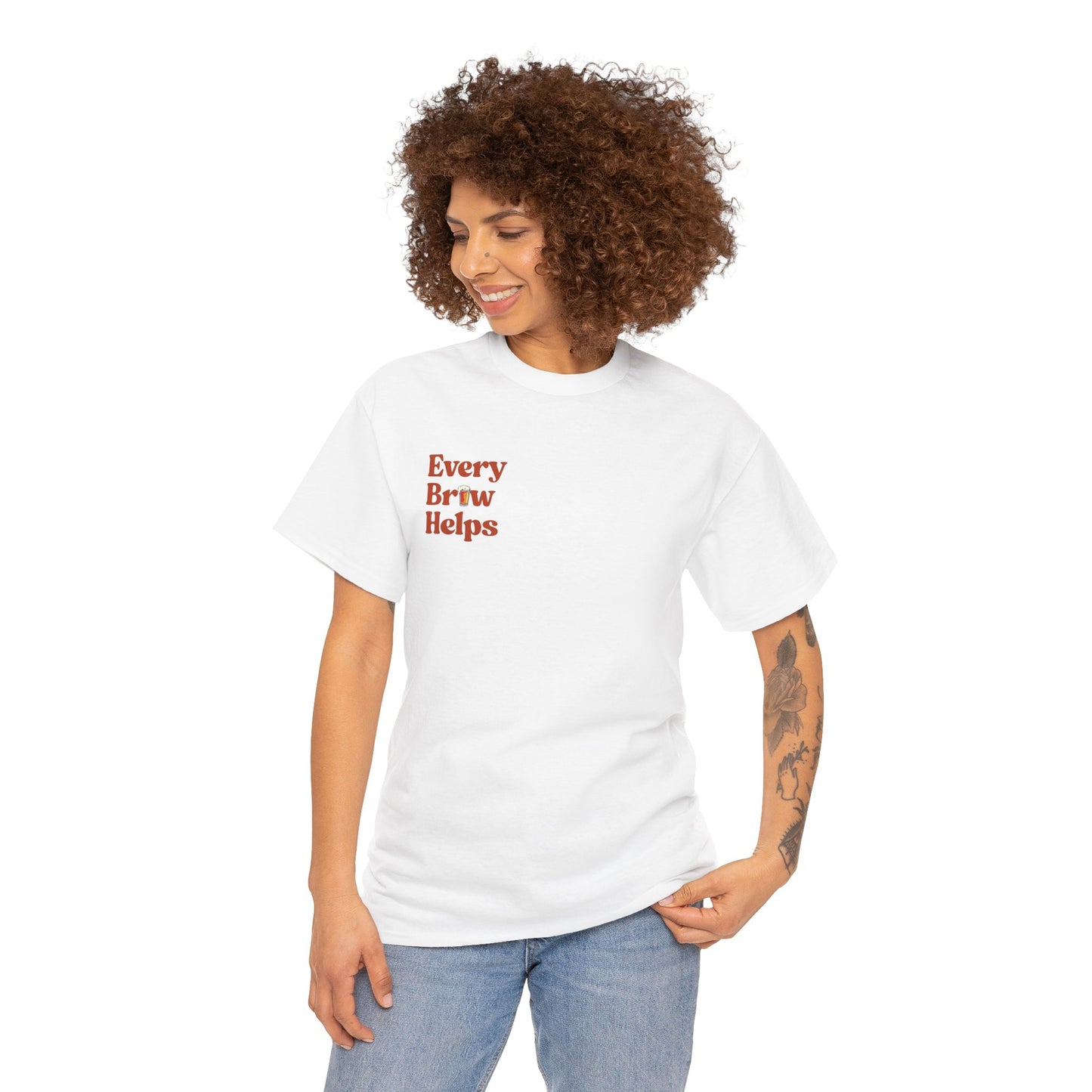 Every Brew Helps Unisex T-shirt - The Indie Beer Manifesto
