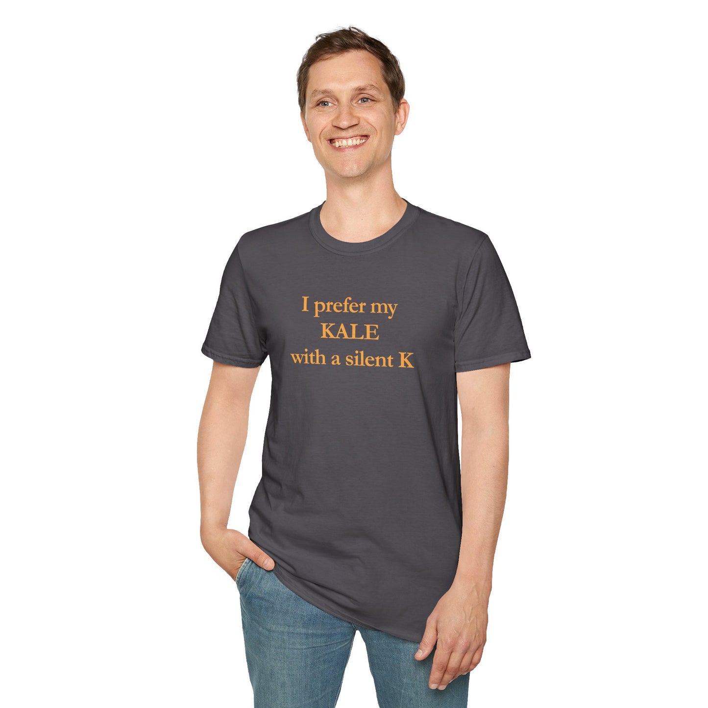 I prefer my kale with a silent K Unisex Tshirt
