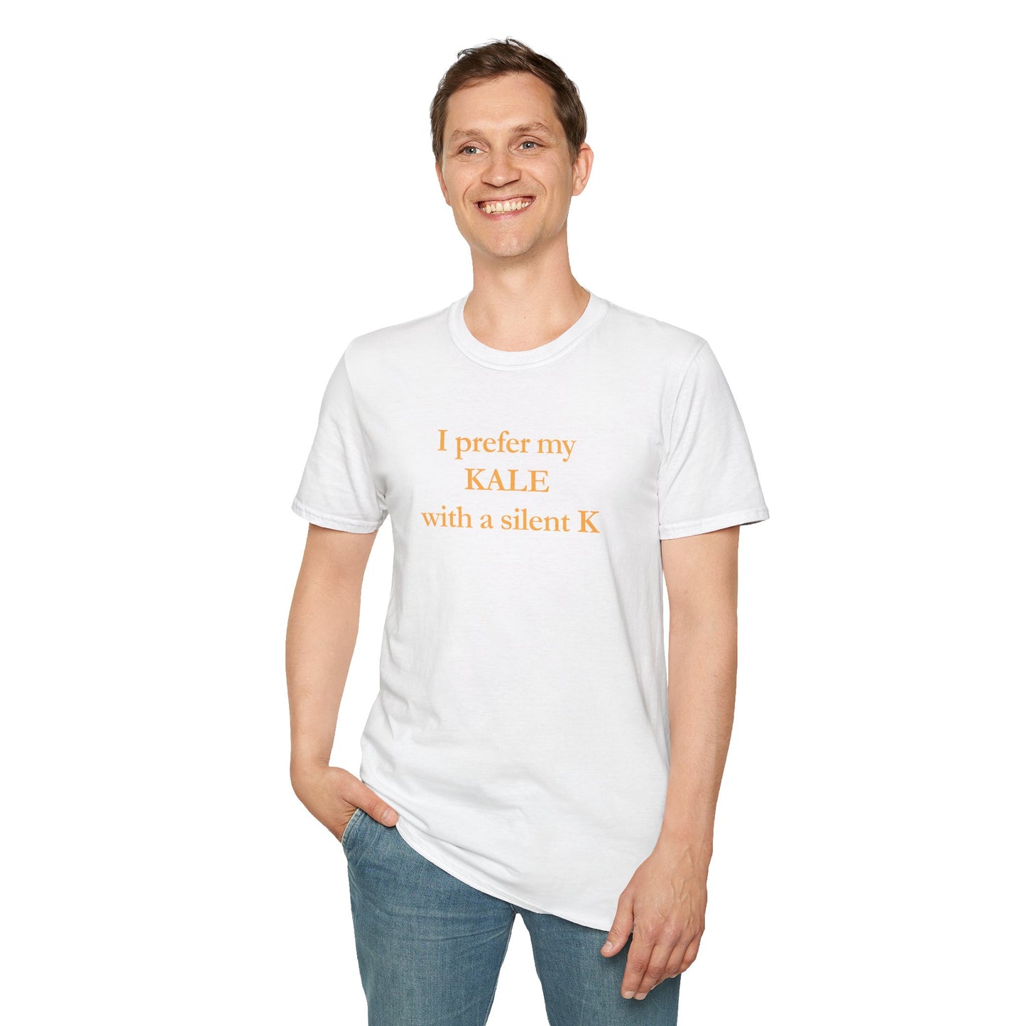 I prefer my kale with a silent K Unisex Tshirt