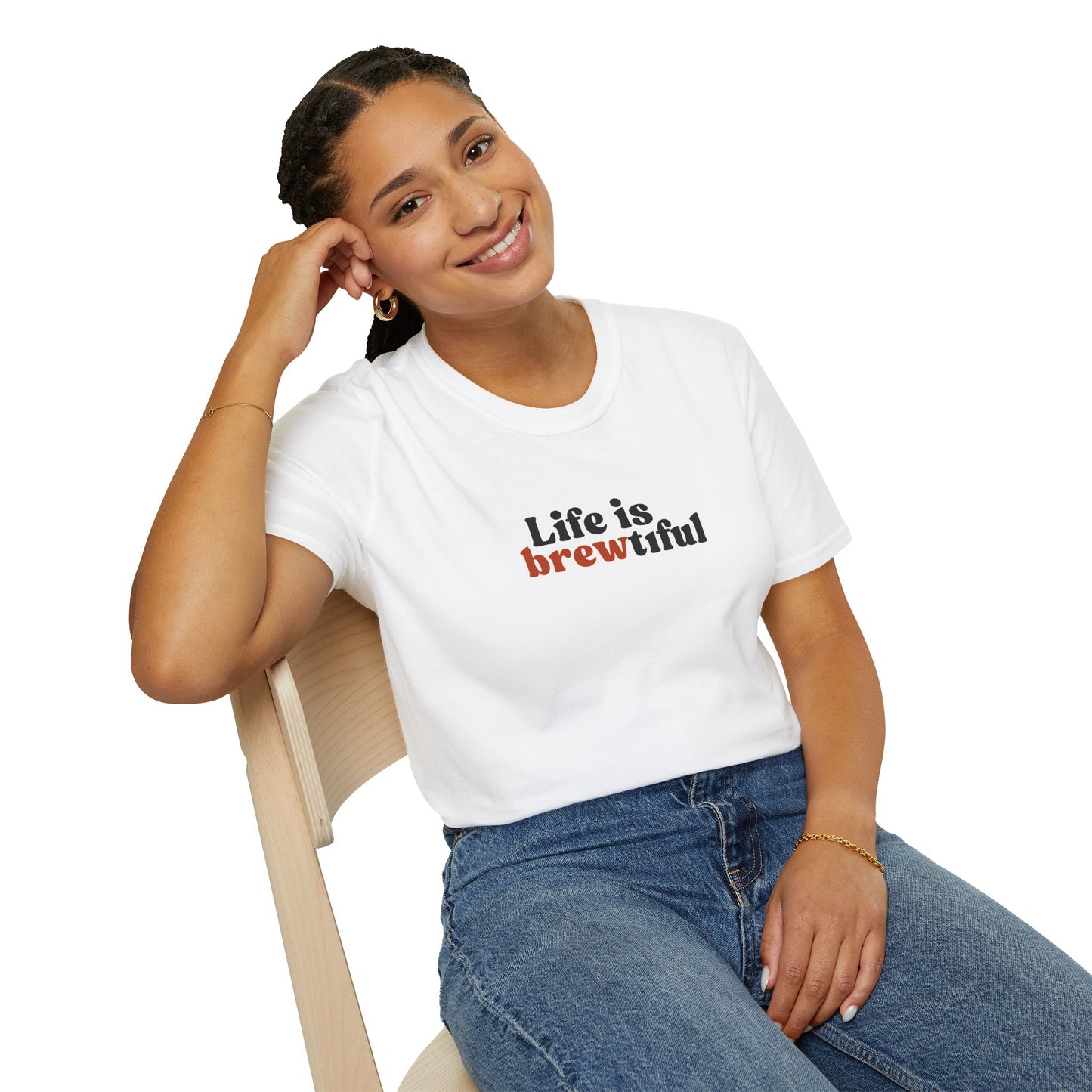 Life is Brewtiful Unisex T-Shirt - Craft Beer, Good Vibes Only