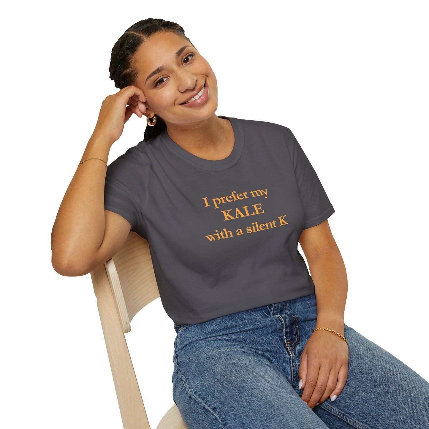 I prefer my kale with a silent K Unisex Tshirt